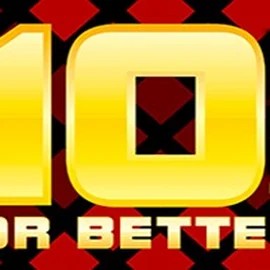 10s or Better slot logo by 1x2gaming at Seven Casino