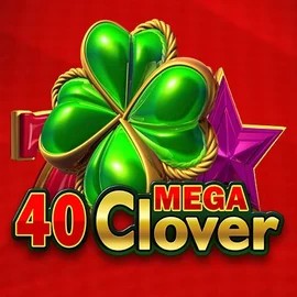 40 Mega Clover by Amusnet Interactive, showcased at sevenbelgie.eu – game logo