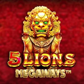 Play the 5 Lions Megaways slot by Pragmatic Play on Seven Casino