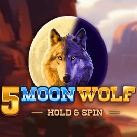 Logo of 5 Moon Wolf from Apparat Gaming at Seven Casino