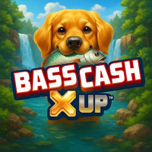 Bass Cash X UP logo by Alchemy Gaming at Seven CasinoBass Cash X UP