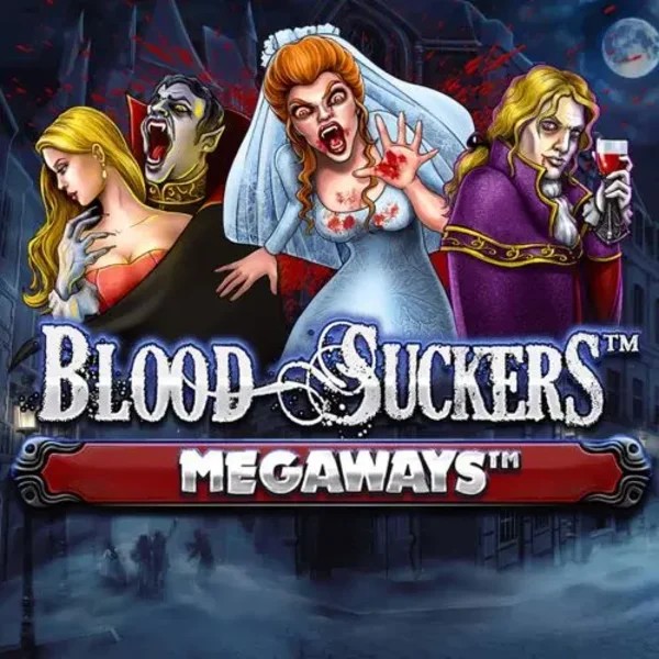 Blood Suckers Megaways logo – Slots by Red Tiger Gaming at Seven Casino