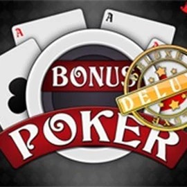 Try Bonus Poker Deluxe - 3 Hands slot by RTG (Reel Time Gaming) on sevenbelgie.eu – logo image