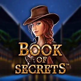 Book of Secrets logo by SYNOT Games at Seven Casino
