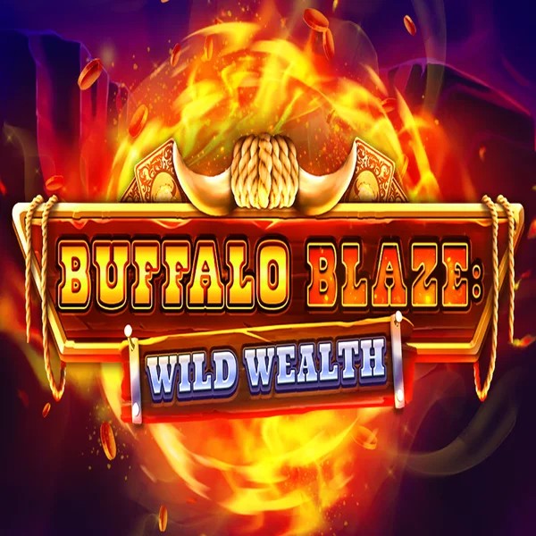 Logo of Buffalo Blaze Wild Wealth from OctoPlay at Seven Casino