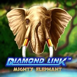 Diamond Link Mighty Elephant slot logo by Novomatic at Seven Casino
