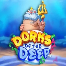 Dorks of the Deep slot logo by Hacksaw Gaming at Seven CasinoDorks of the Deep