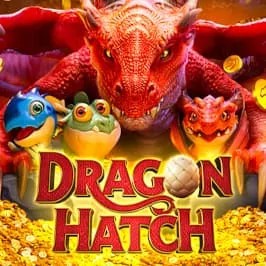 Dragon Hatch slot logo by PG Soft at Seven CasinoDragon Hatch
