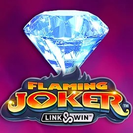 Flaming Joker Link and Win logo by Barstruck Seven Casino