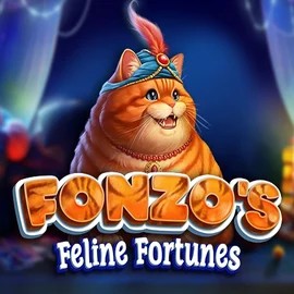 Fonzos Feline Fortunes slot logo by Pragmatic Play at Seven Casino