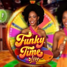 Funky Time online game logo by Evolution on sevenbelgie.eu