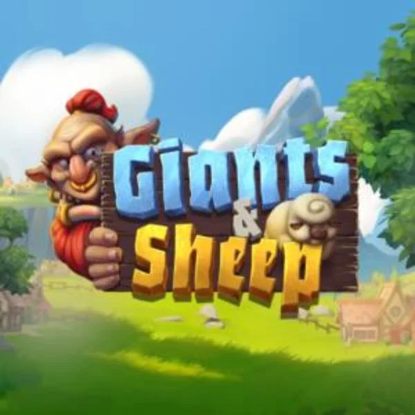 Logo of Giants and Sheep from Relax Gaming at Seven Casino