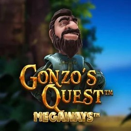 Gonzo's Quest Megaways logo by Red Tiger Gaming at Seven CasinoGonzo's Quest Megaways