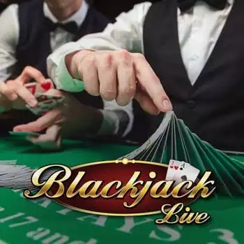 Live Blackjack casino game by Evolution – featured logo at Seven Casino