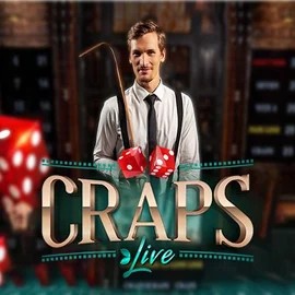 Live Craps by Evolution, showcased at sevenbelgie.eu – game logo