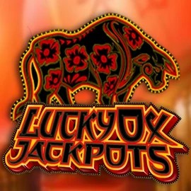 Official Jackpots logo: Lucky Ox Jackpots by Rival at Seven Casino