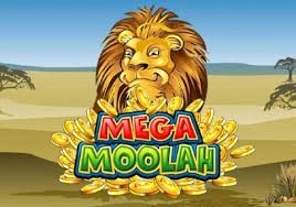 Mega Moolah slot by Games Global, showcased at sevenbelgie.eu – game logo