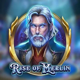 Official Slots logo: Rise of Merlin by Play'n GO at Seven Casino
