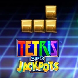 Tetris Super Jackpots game by WMS – logo hosted on Seven Casino